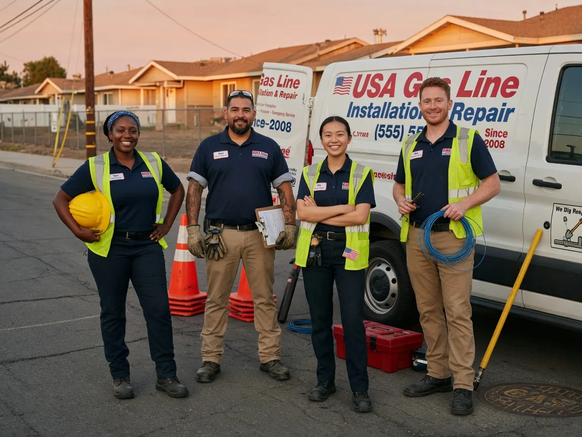 Gas Line Installation company in Albert, KS